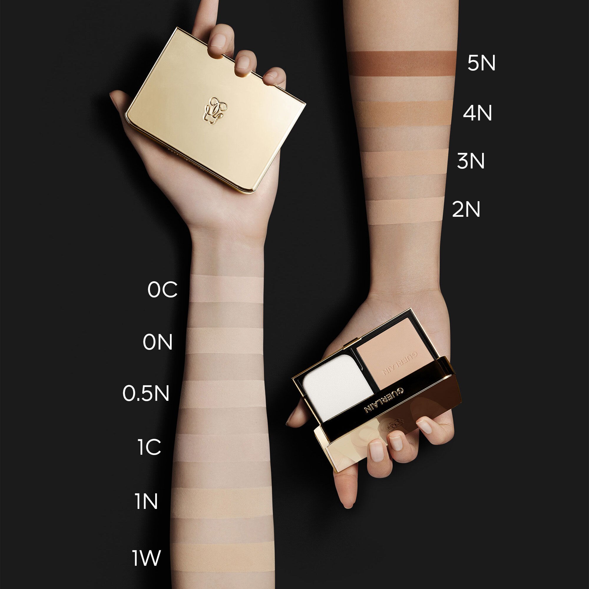 Base Compacta Guerlain Parure Gold Skin Control Foundation | Sephora
